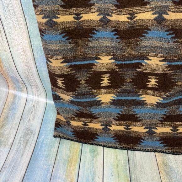 Bear Ridge Outfitters Vintage Duster Vest Jacket Medium USA Aztec Western 90s - Picture 3 of 10